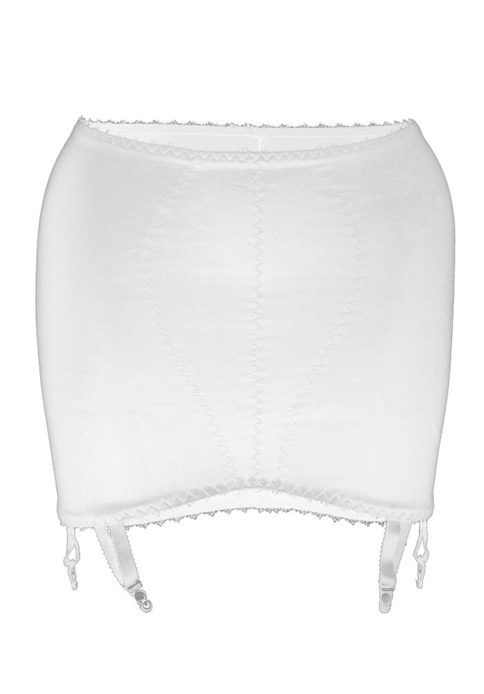Control Open Girdle White Plus Size Bras