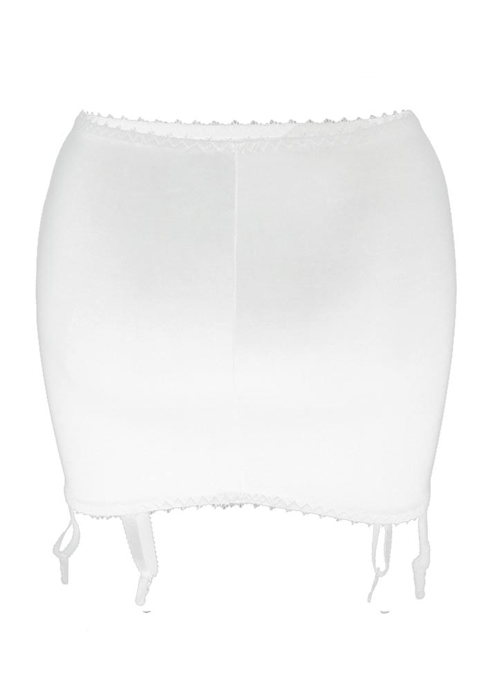 Control Open Girdle White Plus Size Bras