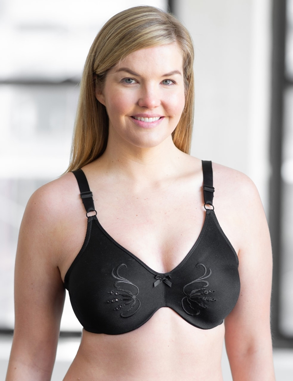 Cortland Full Figure Seamless Minimizer Underwire Bra - Plus Size Bras